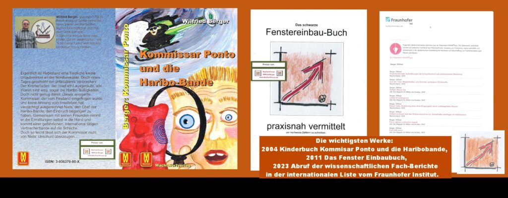 Presse von und über Wilfried Berger: Ein Traum des Schriftstellerwesens wird real: Einfach das Bild anklicken und Ihr kommt auf ein spannendes Video vom BauFachForum.