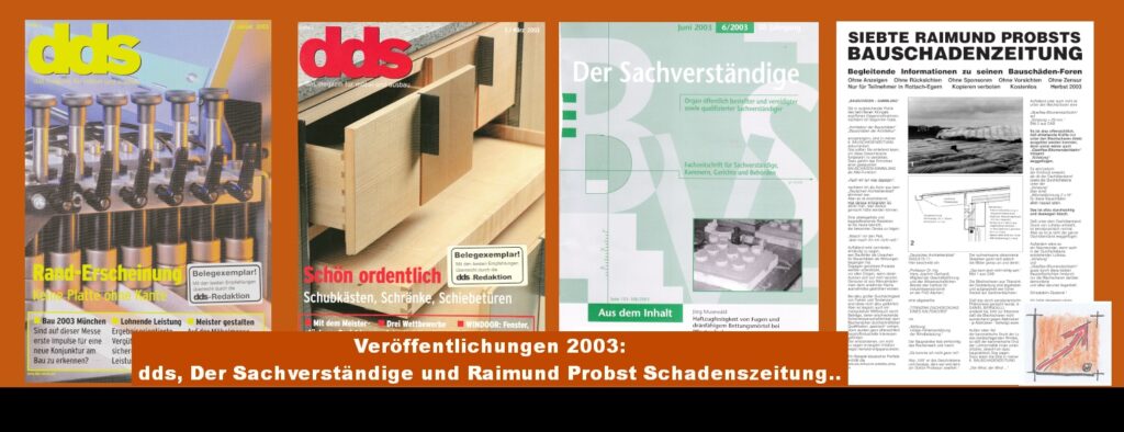 Presse von und über Wilfried Berger: Das Internet: Presse von und über Wilfried Berger: Der Bauherr oder der Selbstbauer: