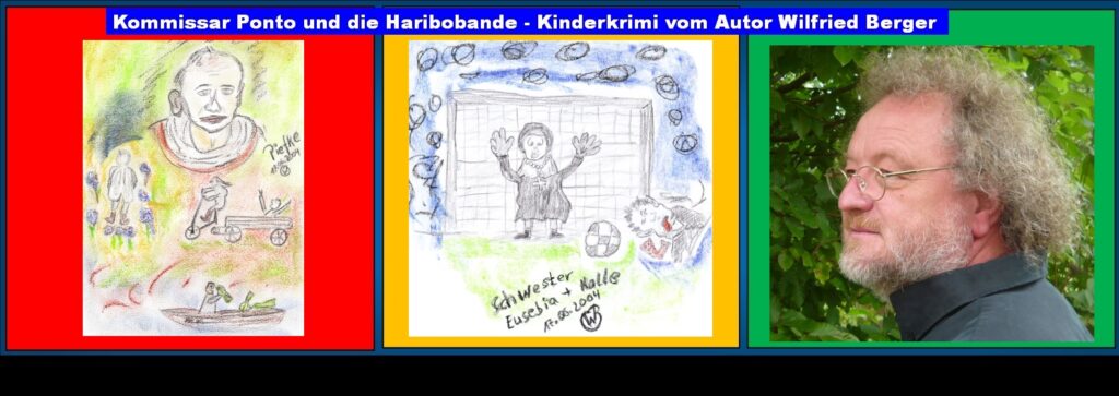 Kinderkrimi Kommissar Ponto und die Haribobande:
Thema: Der Behinderte und die Heilerin: 
Das Leben mit Behinderten oder der Glaube an die Menschheit:
Unsere Gesellschaft ist geprägt von Menschen, die aus natürlichen, körperlichen Gründen nicht so sind wie alle anderen. Aber, es ist dabei nicht gesagt, dass der oder die Behinderte aus der geistigen Entwicklung heraus den anderen unterlegen ist. Unser Held Piefke ist das eigene Beispiel des Autors. Was der Autor in seiner Legasthenie an Nachteilen hat, fängt er mit anderen Talenten die Ihm dadurch gegeben wurde, wieder auf.
Piefke ist genau diese Person, die der Autor in seinem Leben gegenüber anderen immer spielte.
Link: Lesen Sie dazu auch die Autobiographie vom Autor Wilfried Berger.
Begriffe zum Thema Legasthenie:      
BauFachForum die Seite des Bauens, Legasthenie, Handschrift, Dyskalkulie, Text, Kind, Anzeichen, Schrift, Beispiel, Gehirn, Therapie, Diktat, Winkelfehlsichtigkeit, 2. Klasse, Leseschablone, BauFachForum, Baulexikon Wilfried Berger.
Einfach das Bild anklicken und Ihr kommt auf passende Videos vom BauFachForum.
Dazu verlässt Ihr das BauFachForum und Ihr kommt auf unseren YouTube-Kanal vom BauFachForum. Wenn euch ein Shorts zusagt, könnt Ihr zum ausführlichen Thema weiterklicken.
Erschöpfende Auskünfte findet Ihr unter den Qualitätsnachweisen des Autors vom BauFachForum Wilfried Berger.
Videoproduktion: BauFachForum, Baulexikon Wilfried Berger.
www.baufachforum.de     
