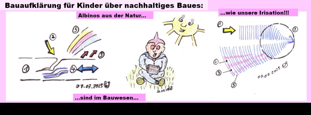 Bauaufklärung für Kinder: Das Farbspiel aus der Natur: