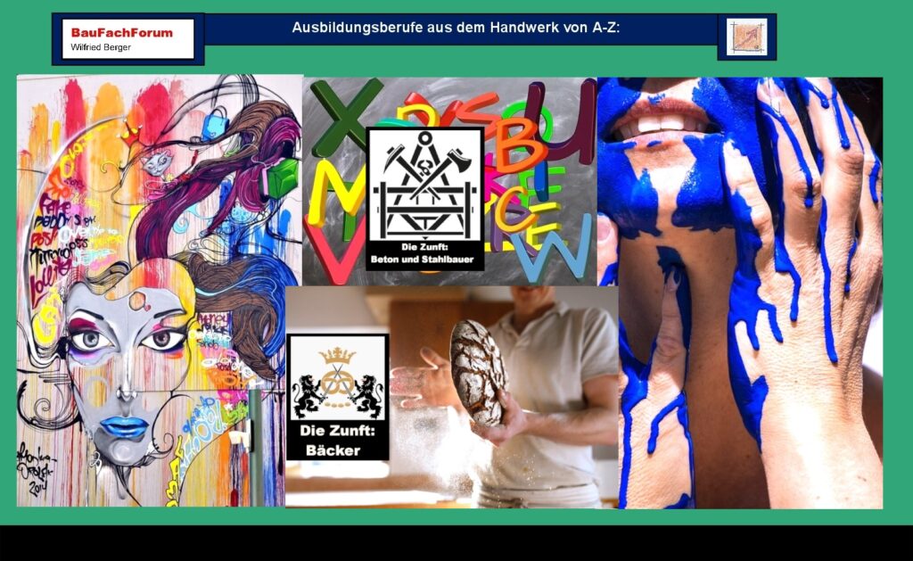 Ausbildungsberufe Handwerk BauFachForum: Handwerkszünfte entstanden: Ausbildungsberufe Handwerk BauFachForum: Das Handwerk aus dem Mittelalter heraus gesehen:
