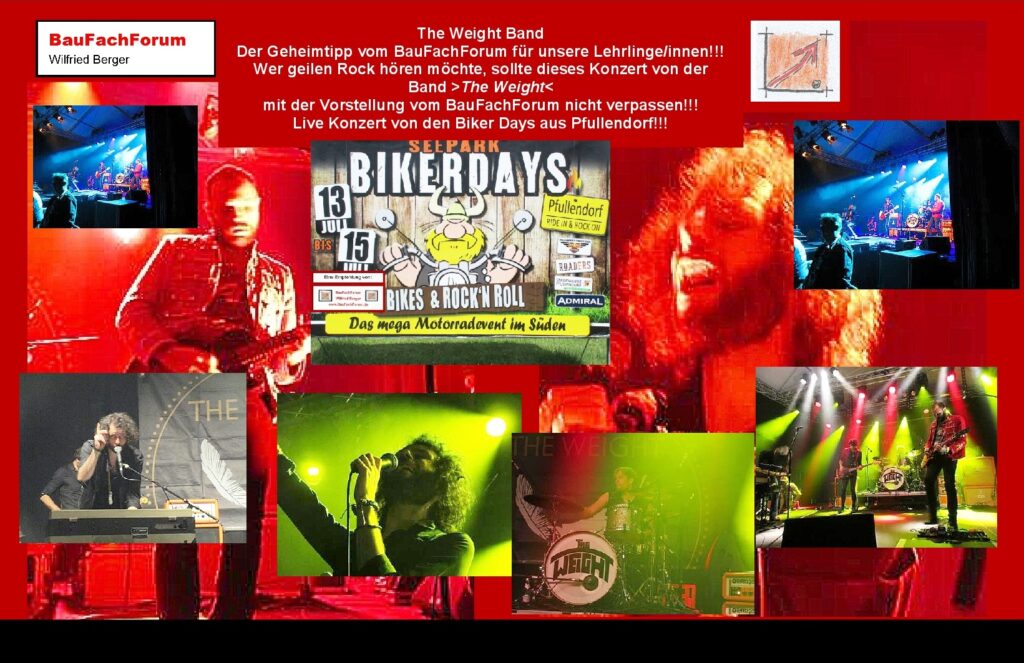 The Wight Band aus Österreich, Lehrsellenbörse die Ausbildungsseite: Die Marke von The Weigth war: The Wight Band aus Österreich, Lehrsellenbörse die Ausbildungsseite: Musik unserer Jugend!!!