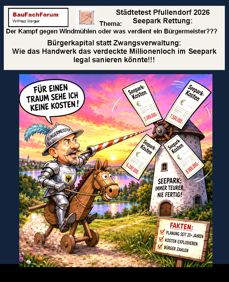 Der Comic zeigt Ralph Gersters Kampf gegen die Behörden. Sein Kampf gilt nur, weitere Kredite zu bekommen und die Verschuldung zu erhöhen. Bürgerinitiativen haben hier keinen Platz.